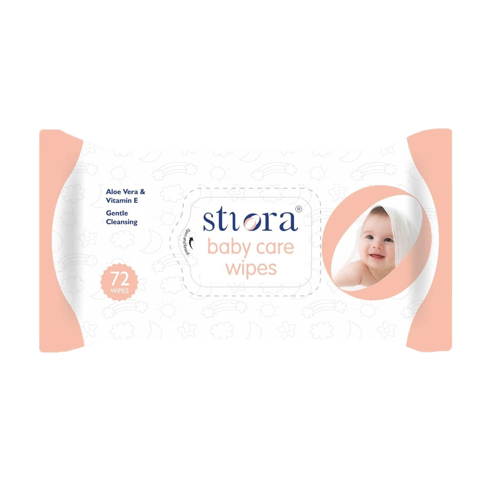 Stiora Baby Care Wipes - 72 N